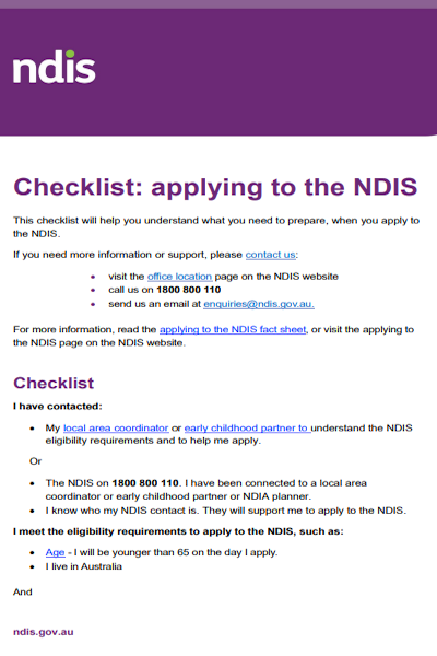 checklistapplying